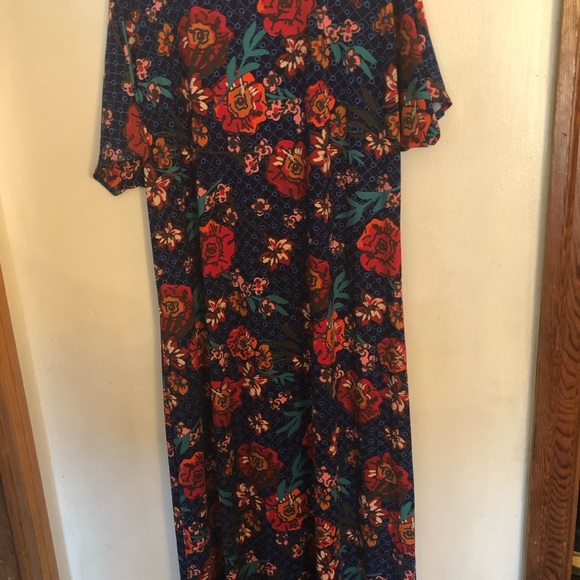 LuLaRoe floral maxi dress - Picture 2 of 4